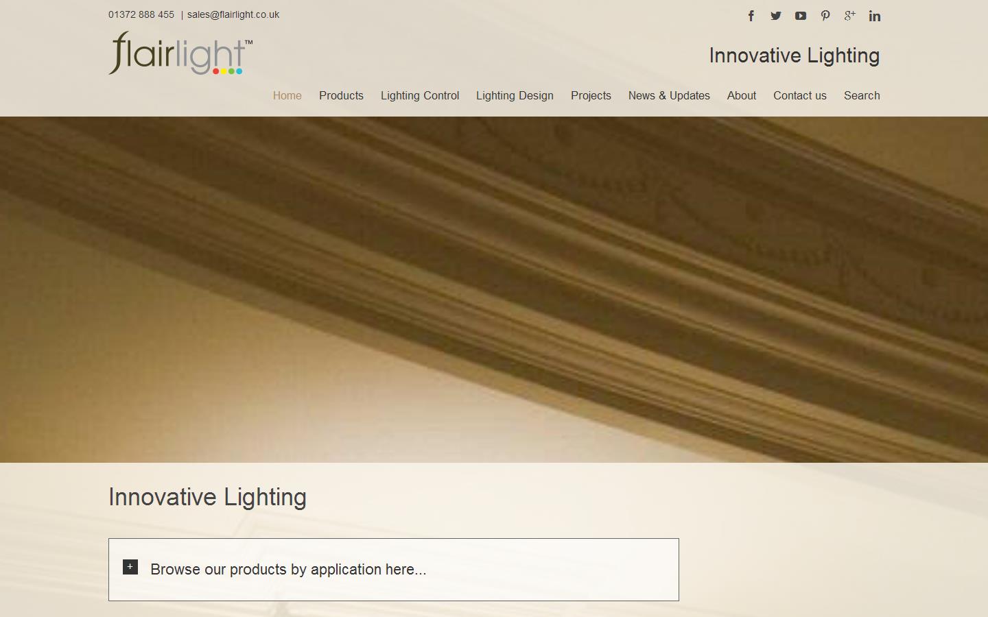 Flairlight Designs Ltd Website