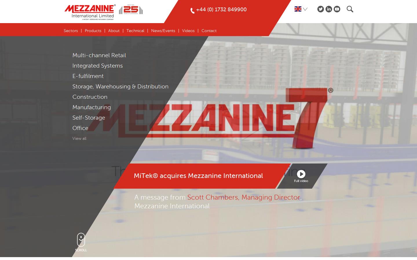 Mezzanine International Group Website