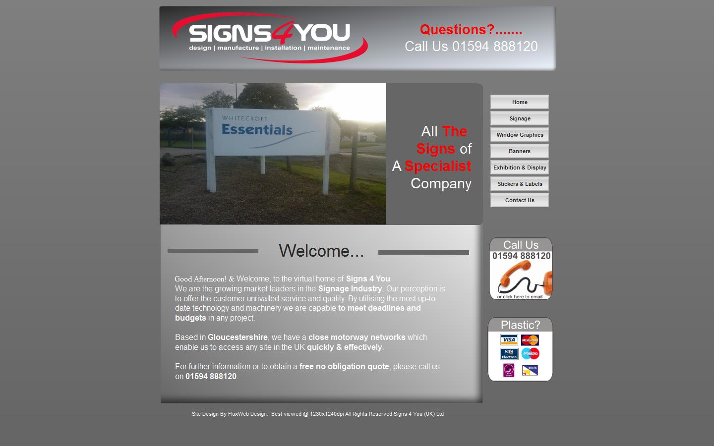 Signs 4 You UK Ltd Website