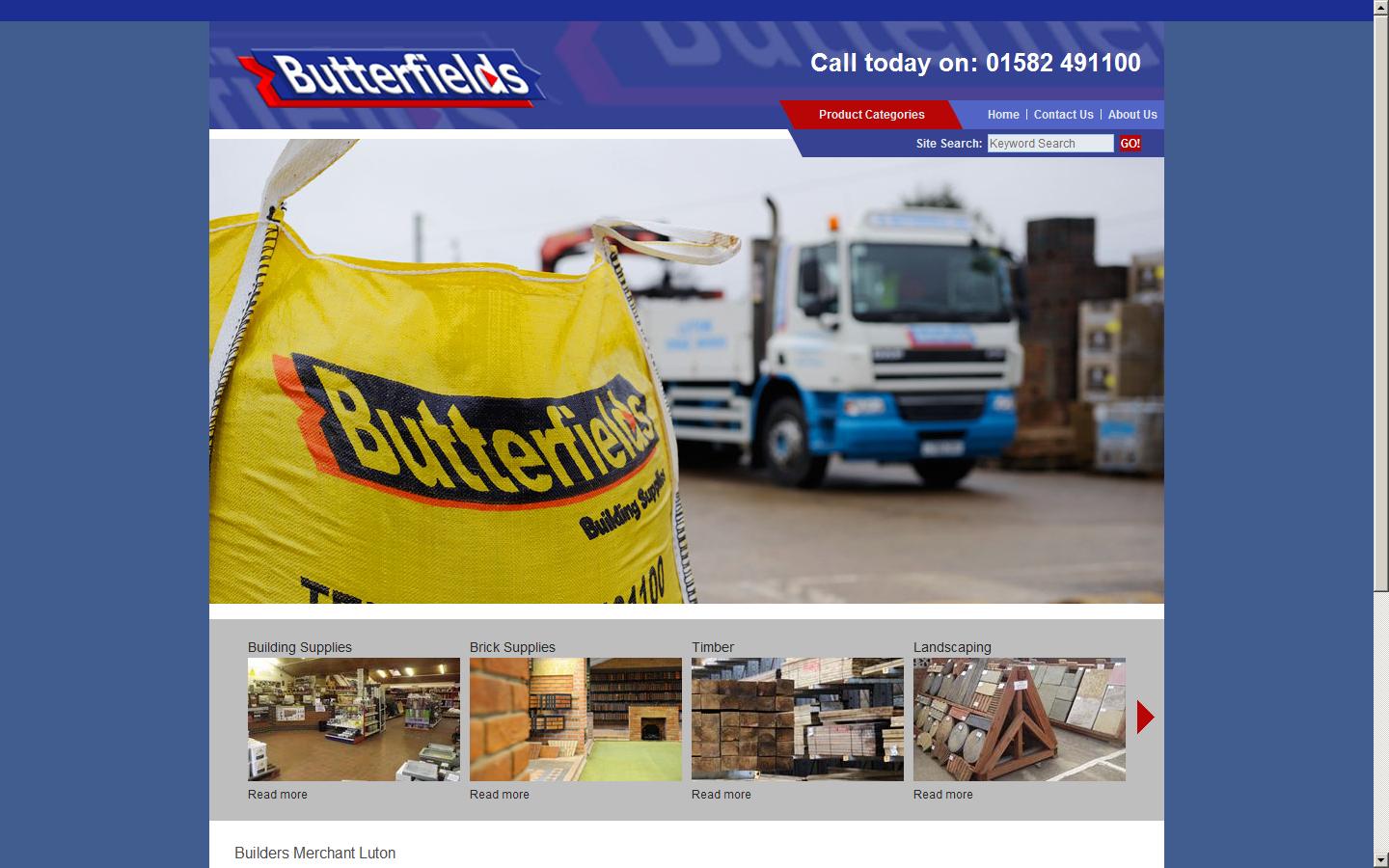 Butterfields Website