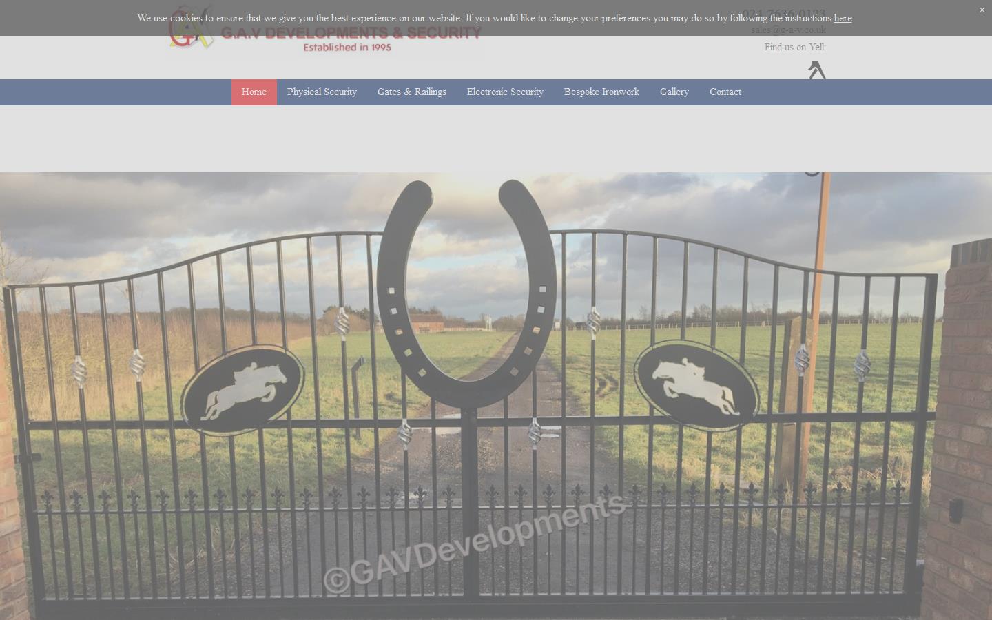 G A V Developments & Security Website