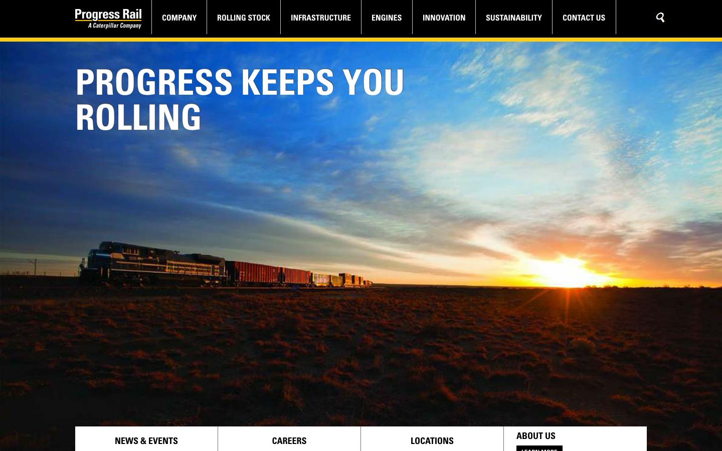 Progress Rail Services UK Ltd Website