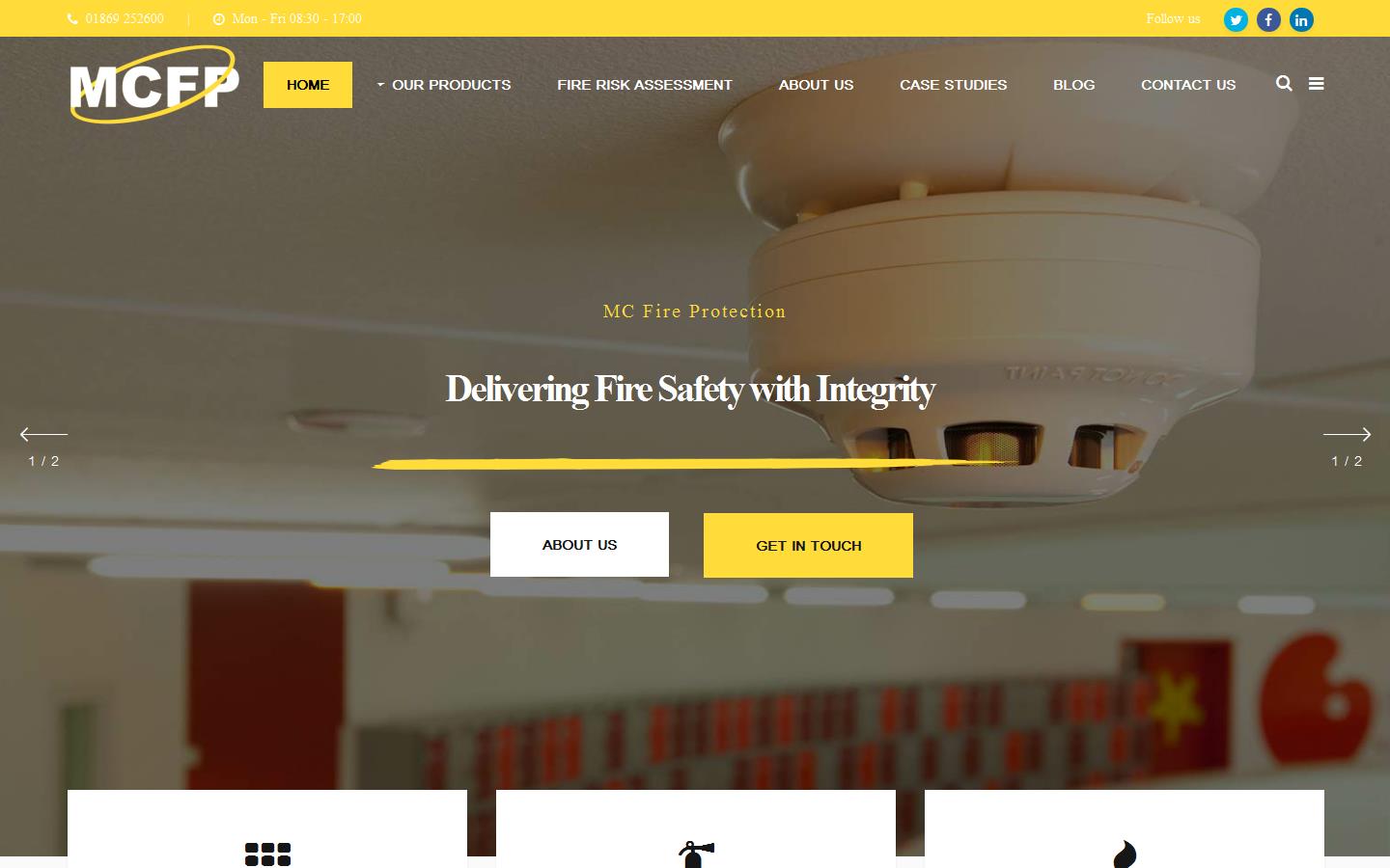 MC Fire Protection Website