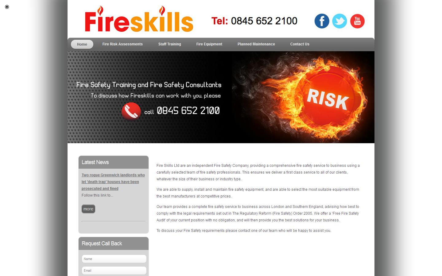 Fire Skills Website