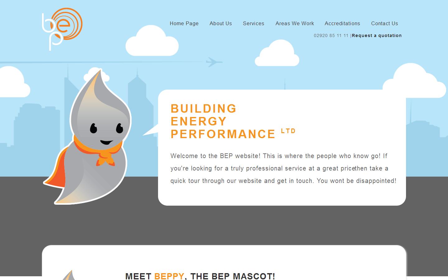 Building Energy Performance Ltd Website