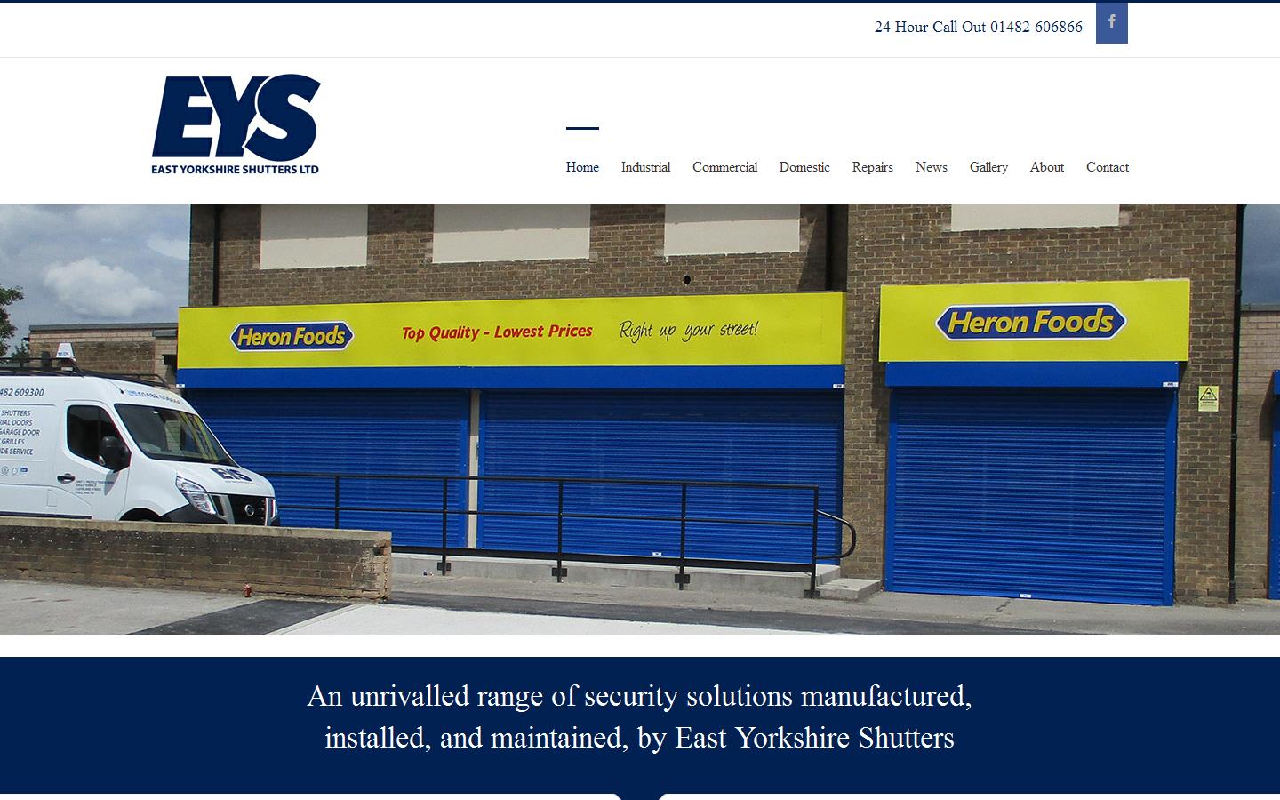 East Yorkshire Shutters Website