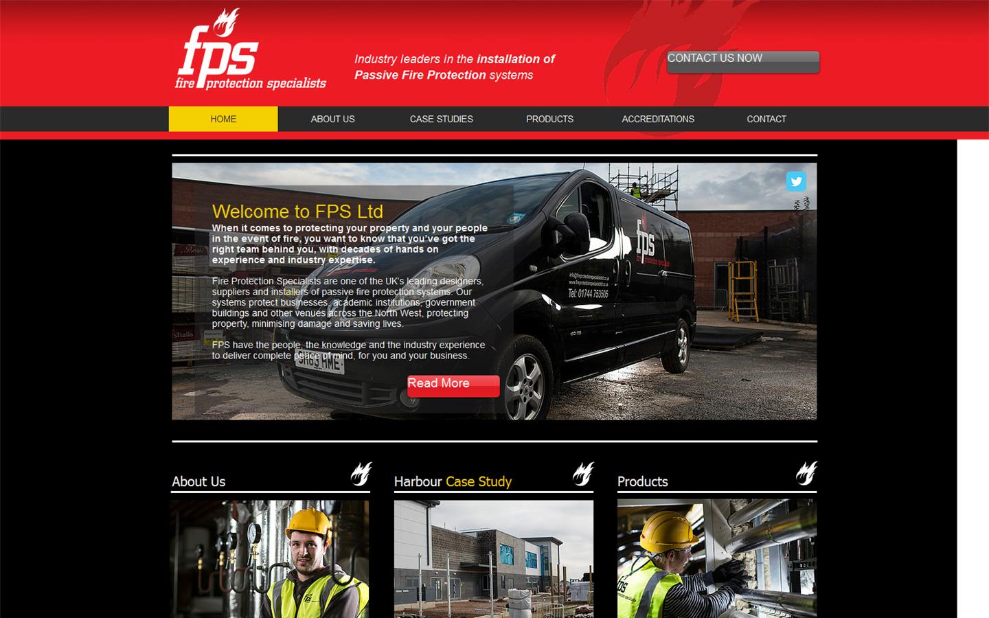 Fire Protection Specialists Ltd Website