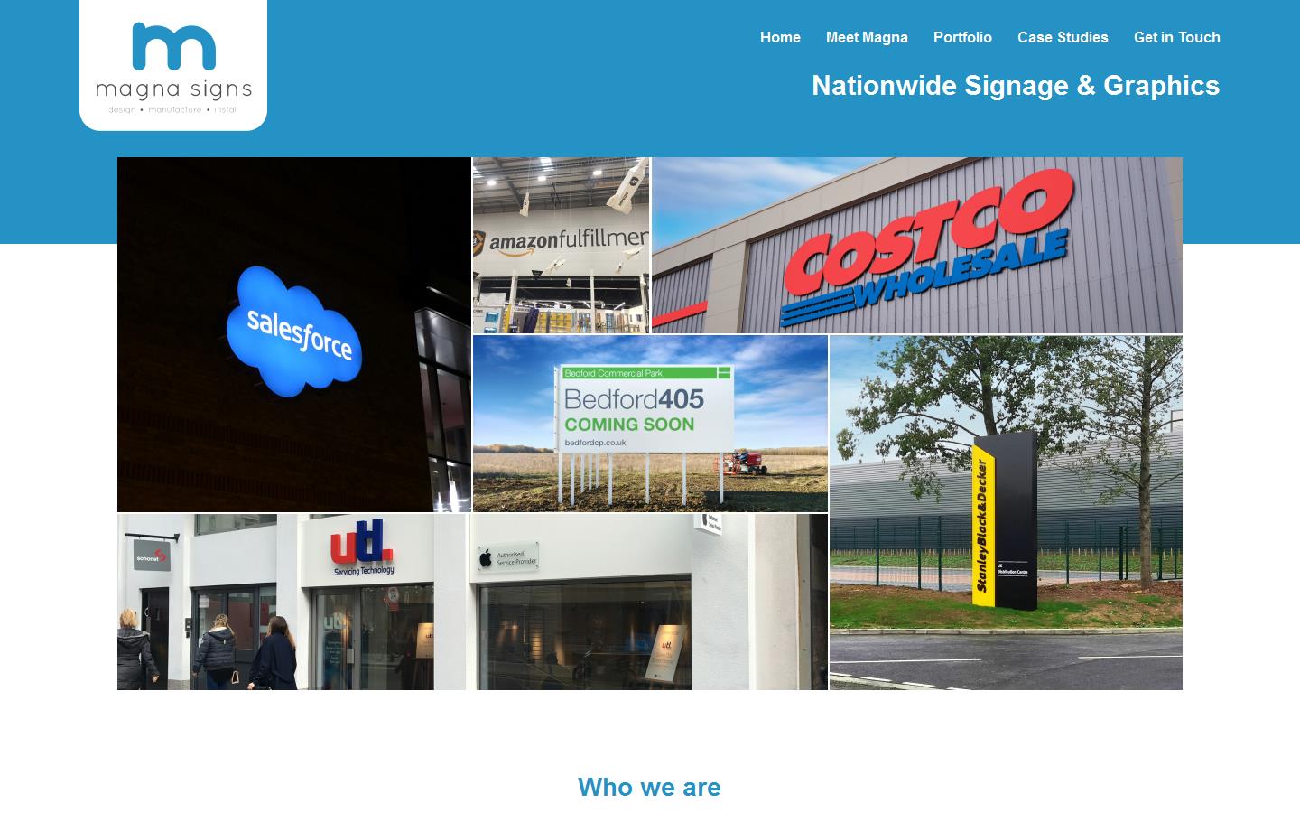 Magna Display Systems Ltd Website