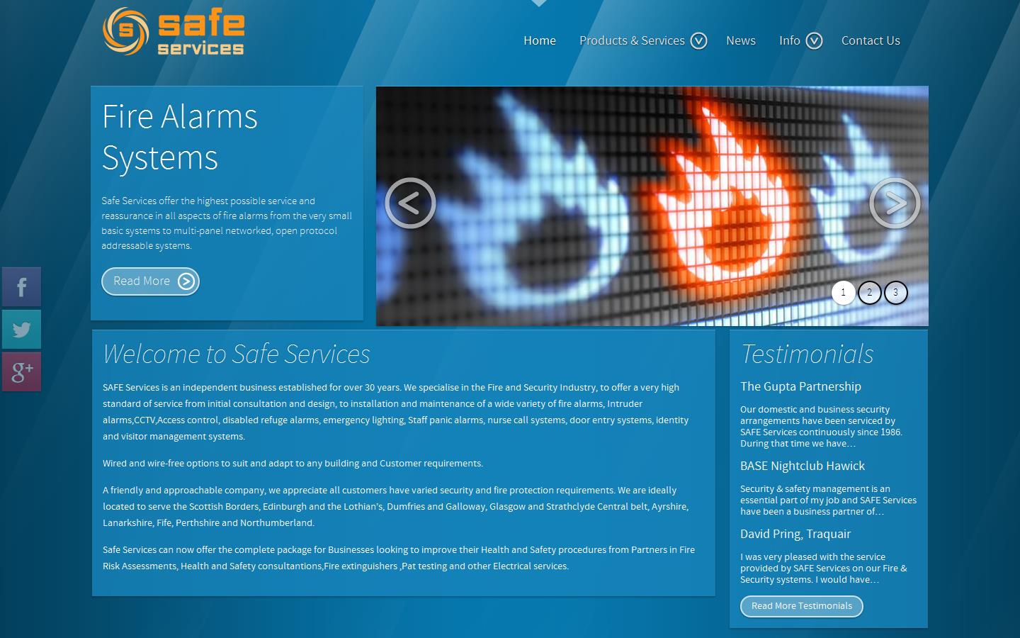 Safe Services Website