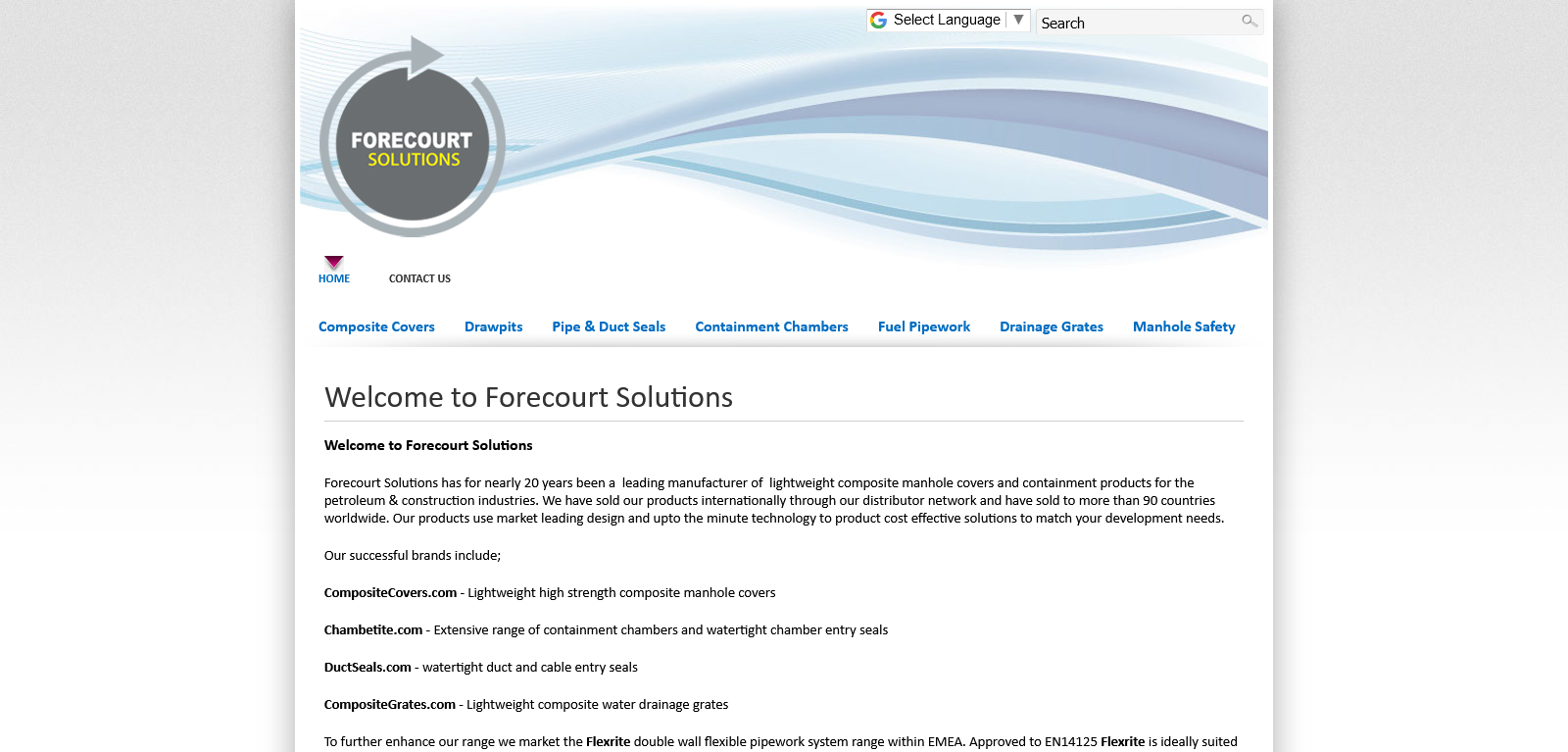 Forecourt Solutions Ltd Website