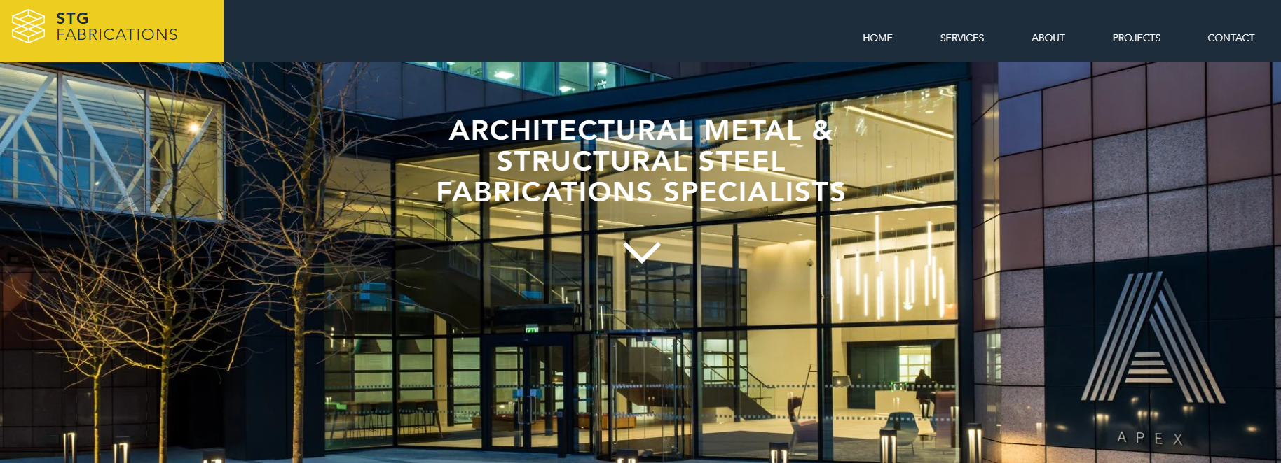 STG Fabrications Ltd Website