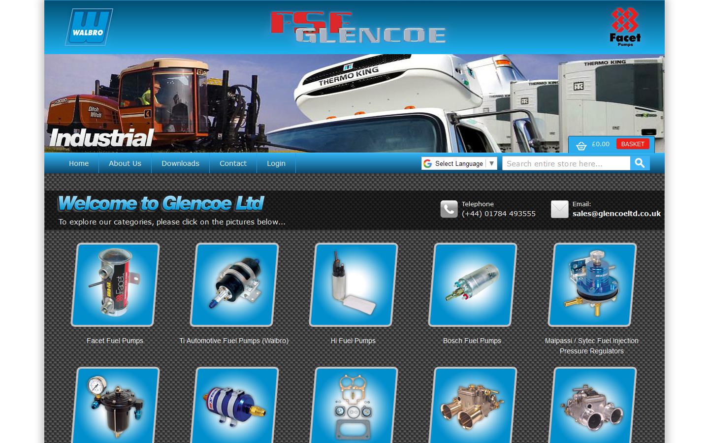 Glencoe Ltd Website