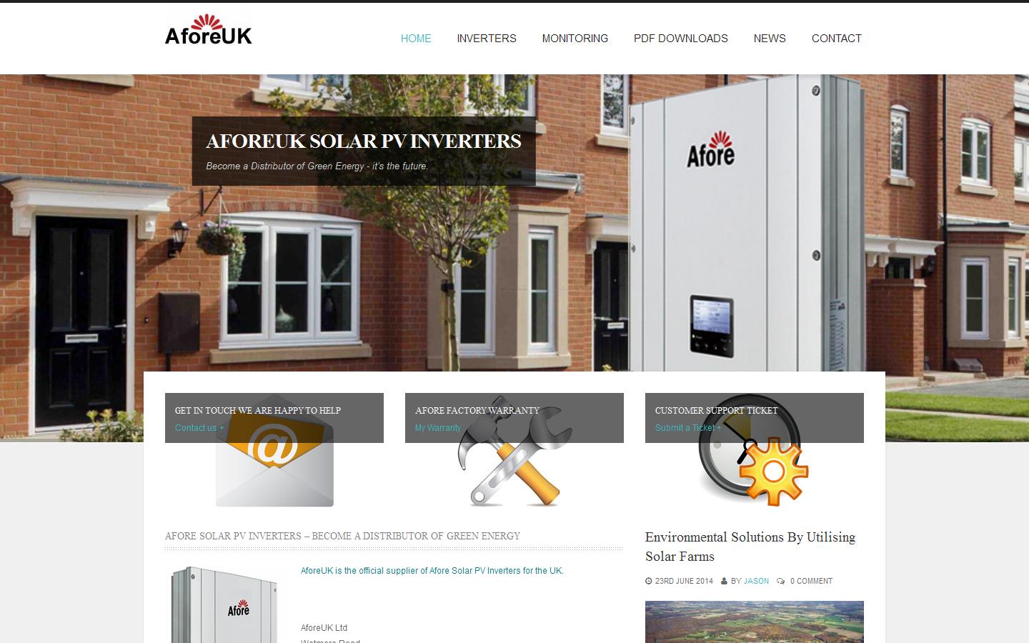 Afore UK Website