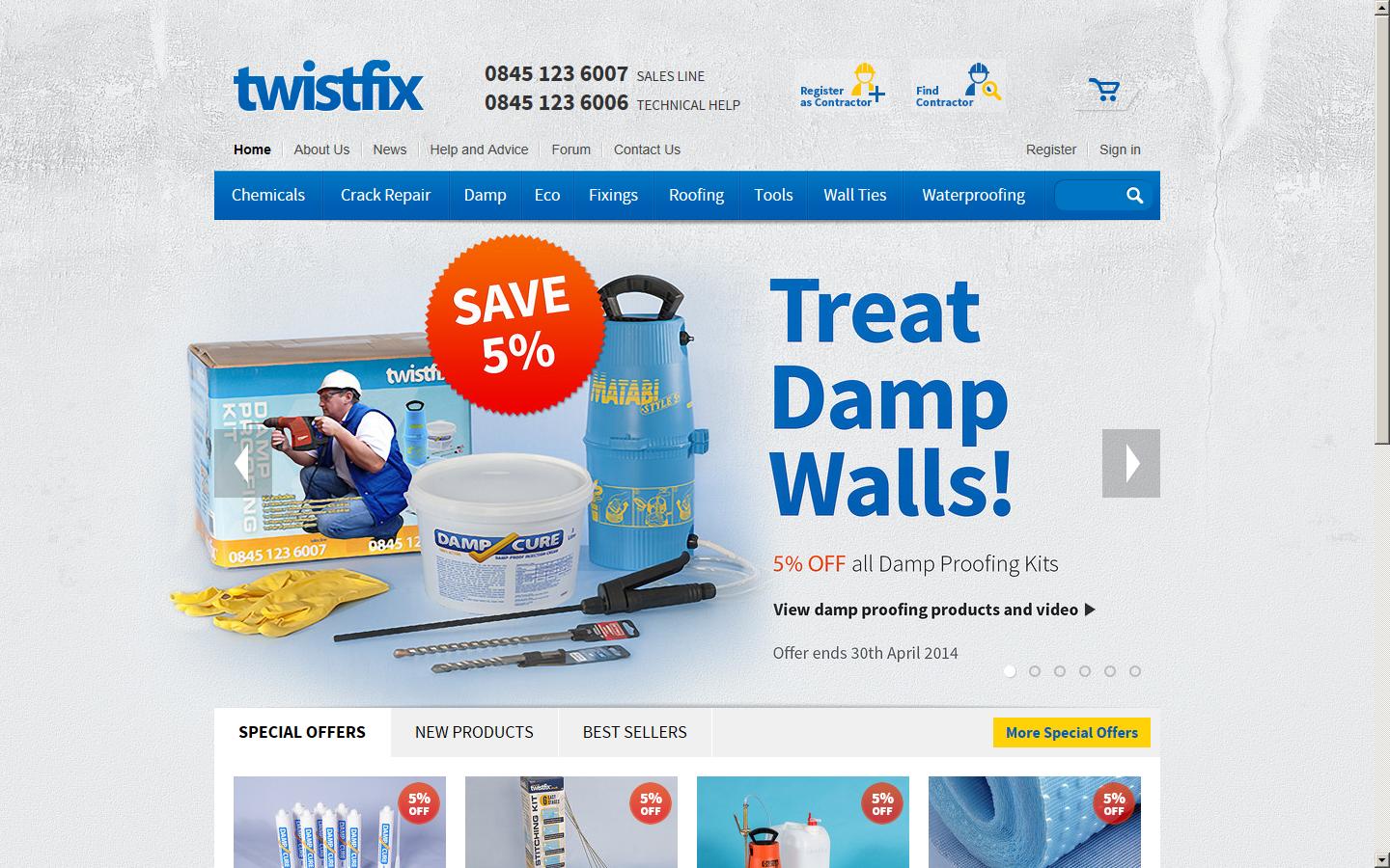 Twistfix Website