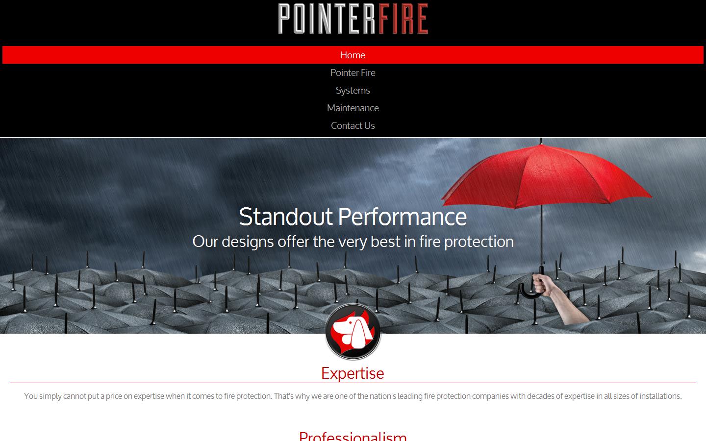 Pointerfire Website