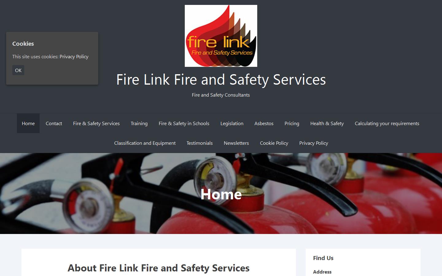 Fire Link Ltd Website