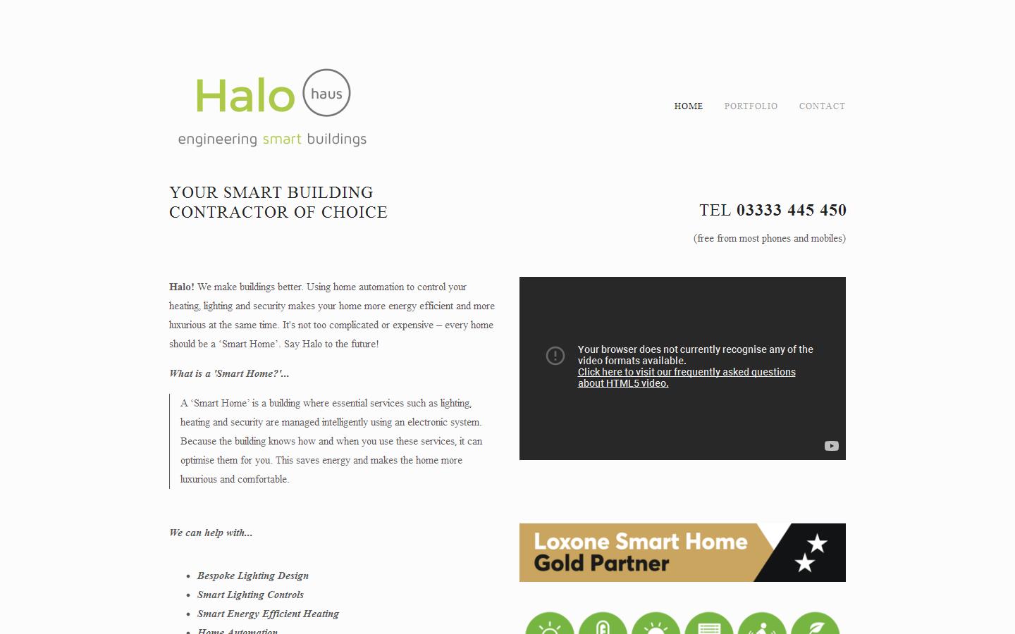 Halo Haus Website