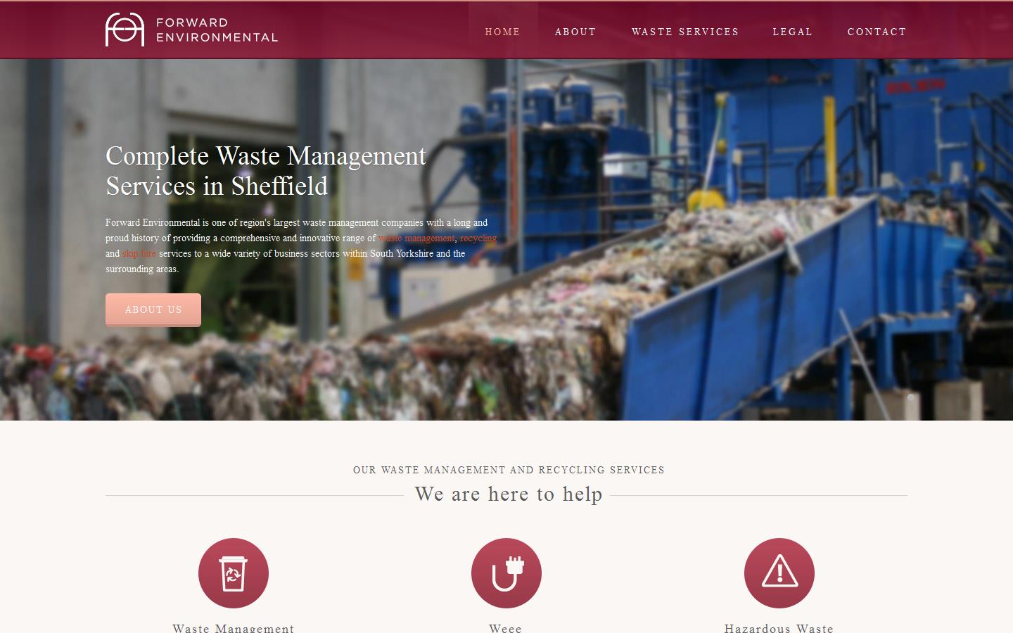 Forward Environmental Ltd Website