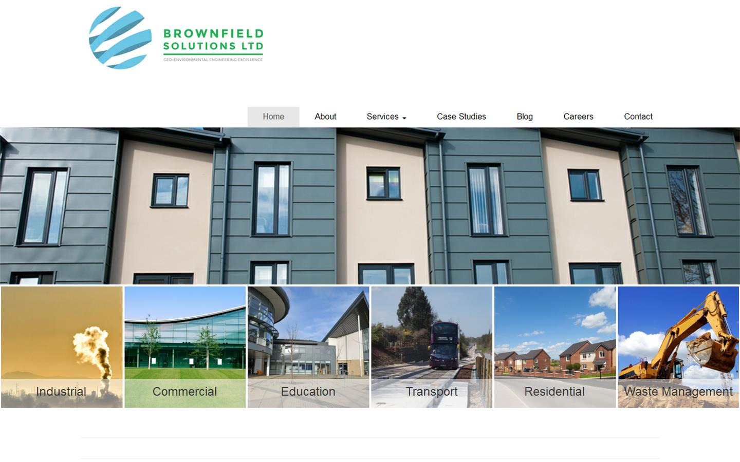 Brownfield Solutions Ltd Website