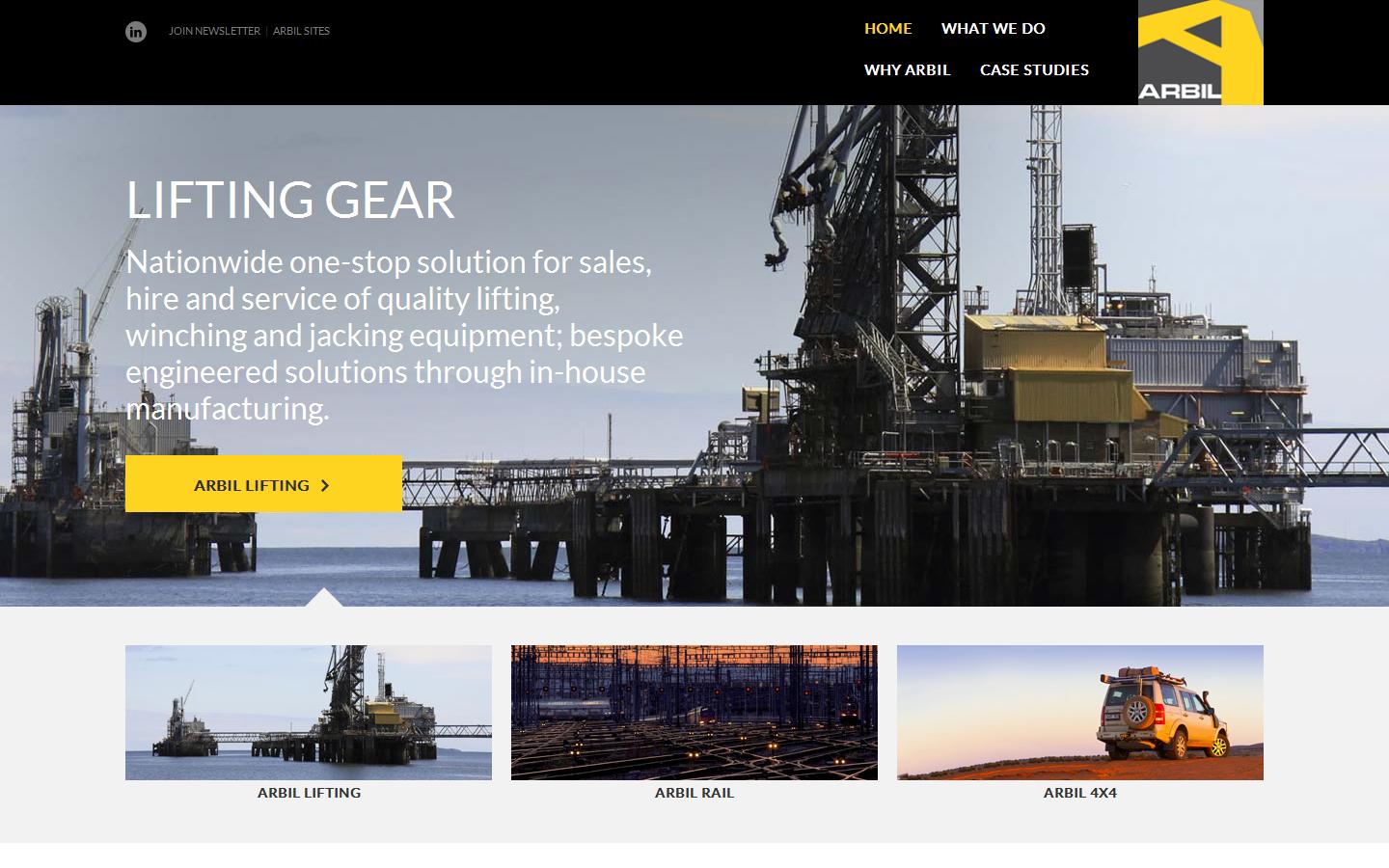 Arbil Ltd Website