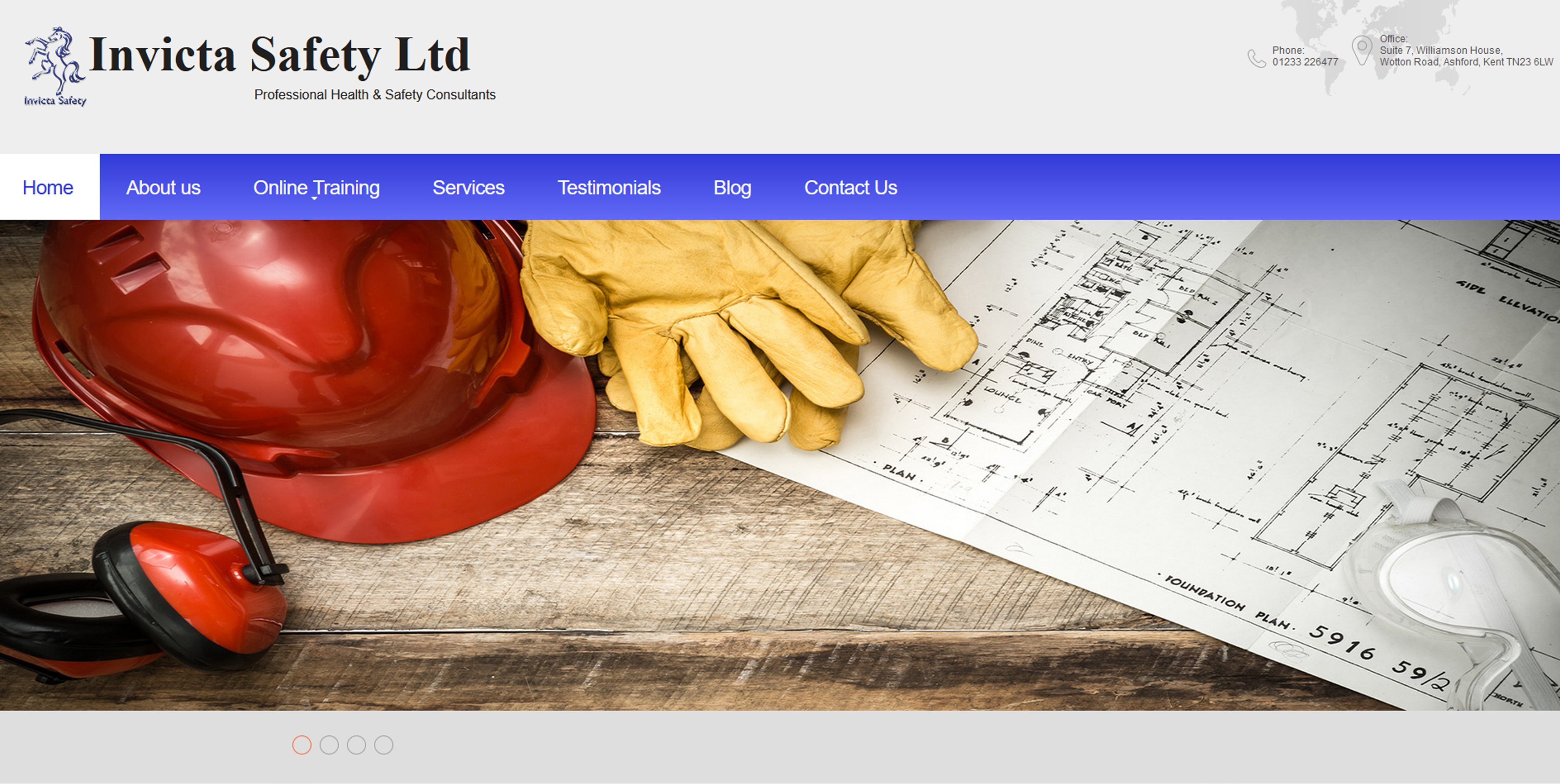 Invicta Safety Ltd Website