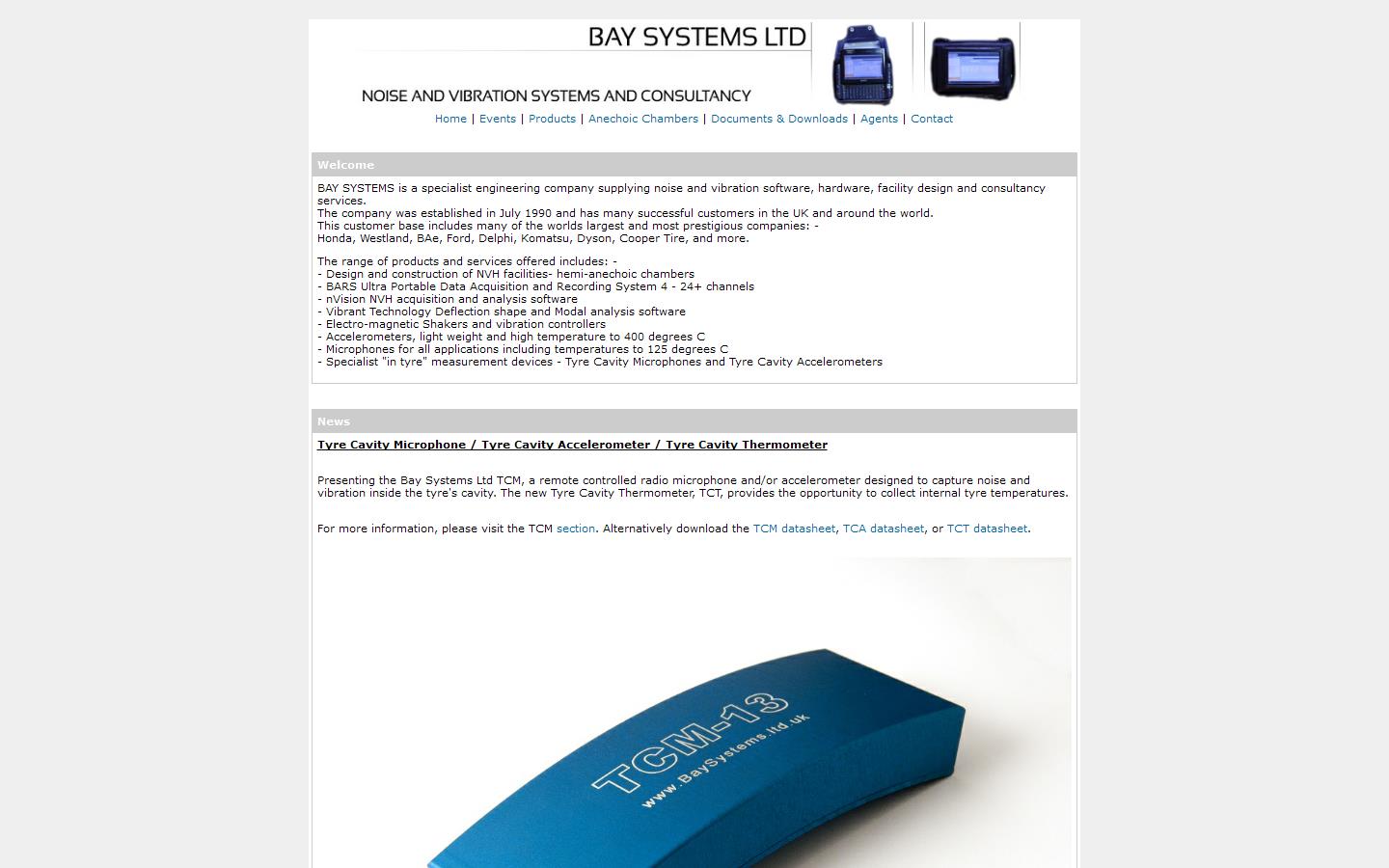 Bay Systems Ltd Website