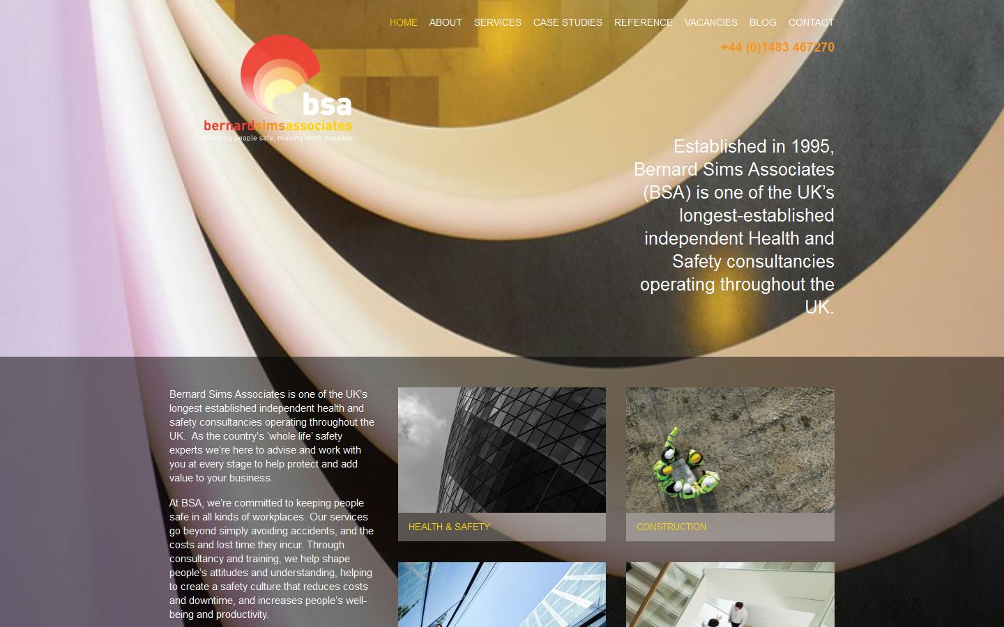 Bernard Sims Associates Website