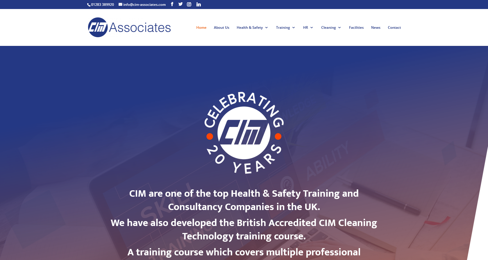 CIM Associates UK Ltd Website