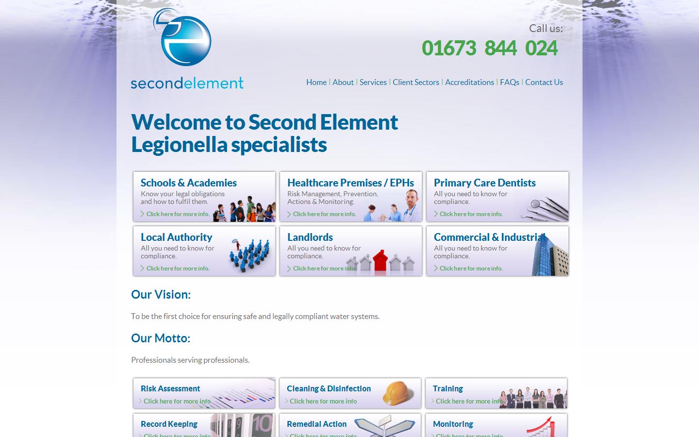 Second Element Website