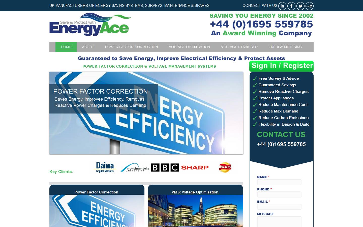 Energy Ace Website