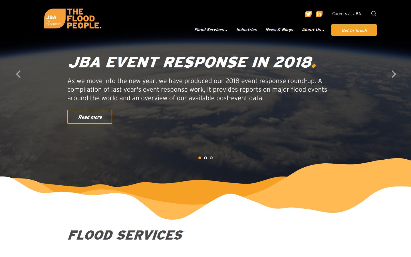 JBA Risk Management Website