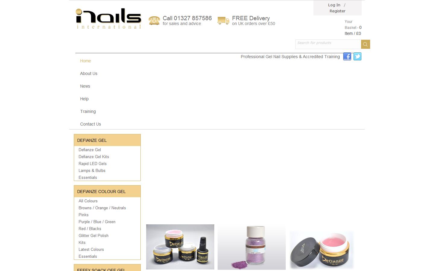 Nails International Website