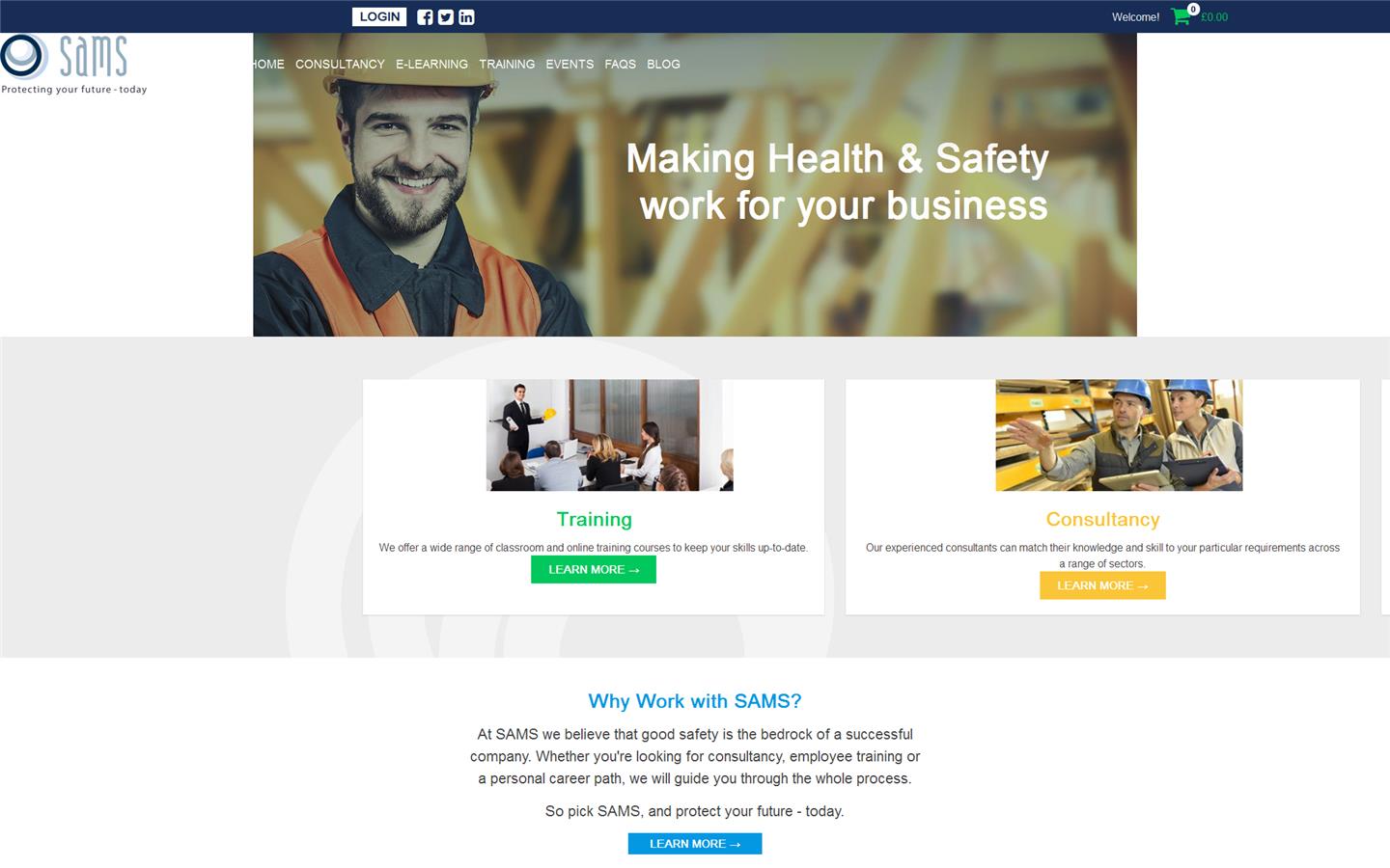 Safety & Management Solutions Ltd Website