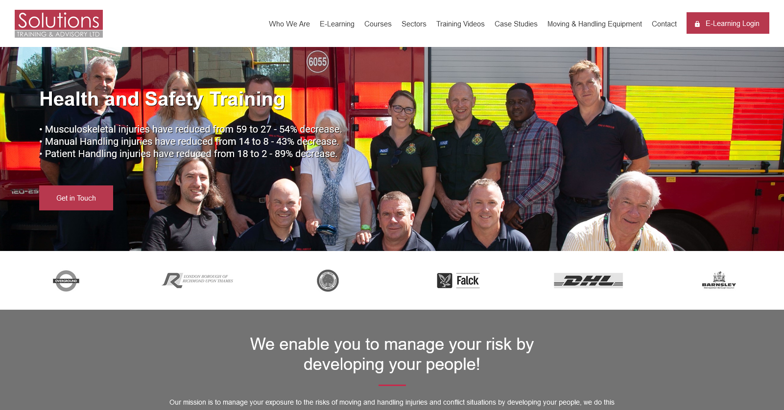 Solutions Training & Advisory Ltd Website