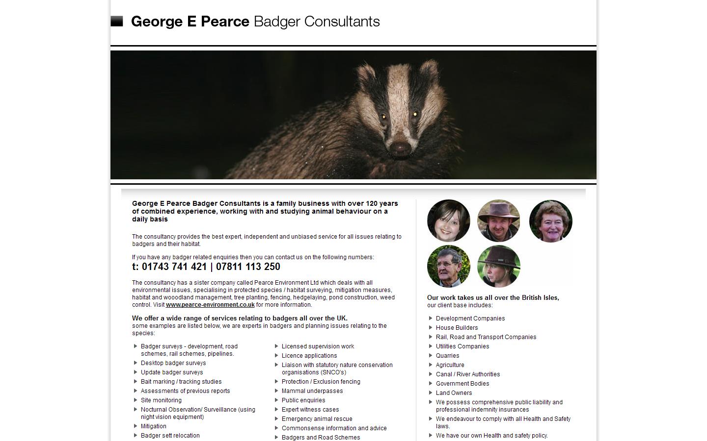 Badger Consultant Website