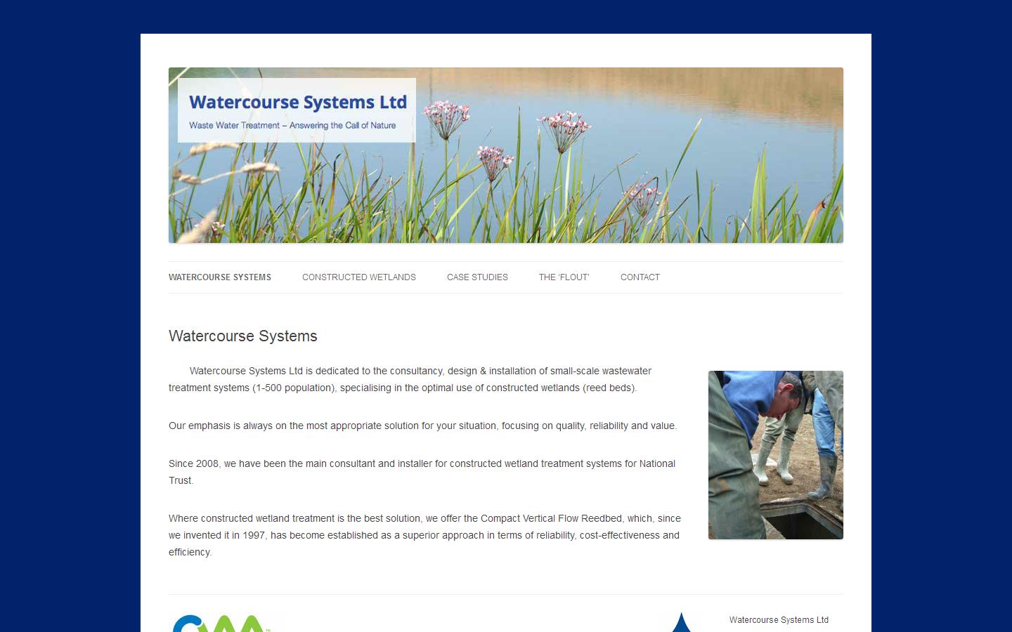 Watercourse Systems Ltd Website