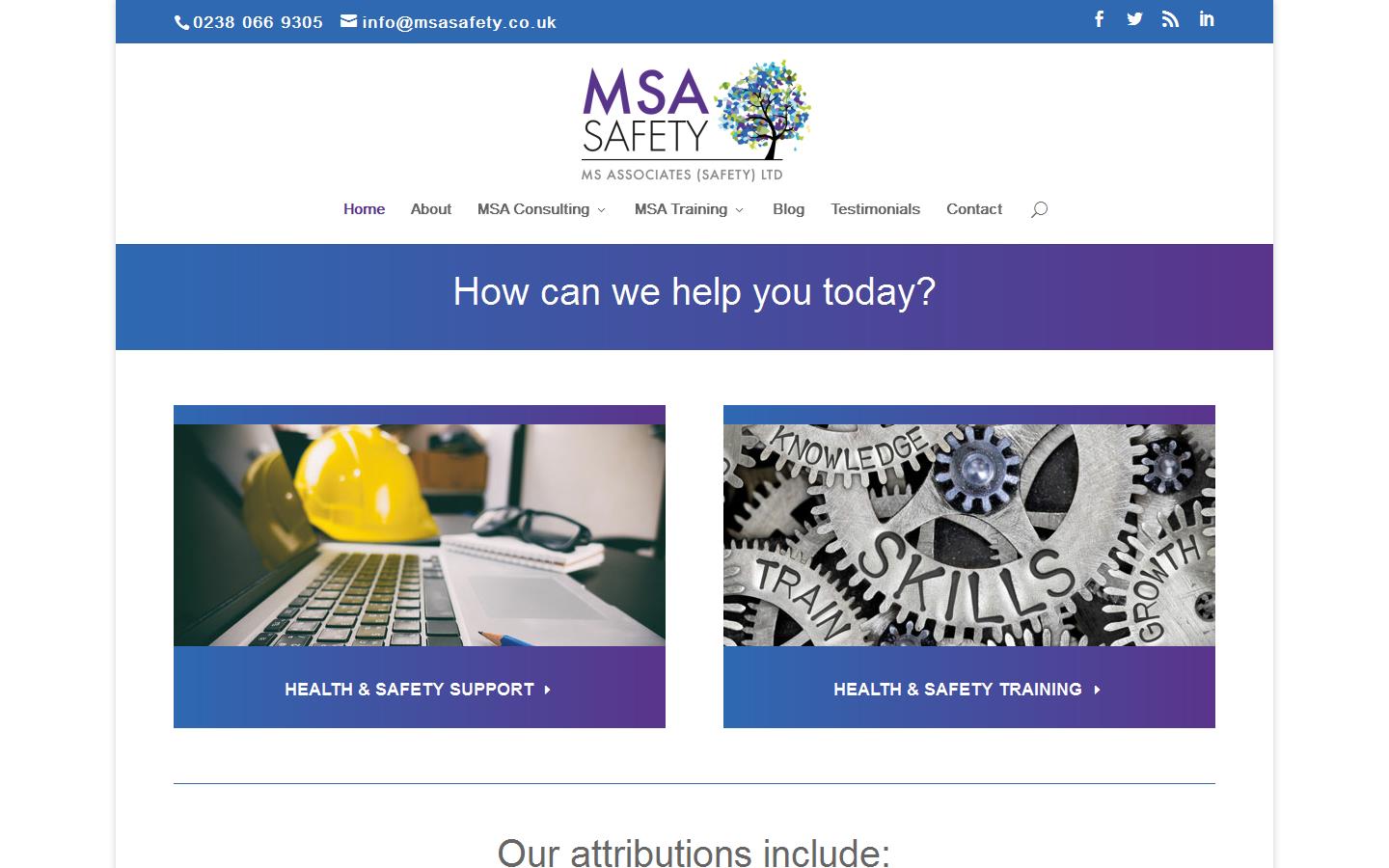 MS Associates Safety Website