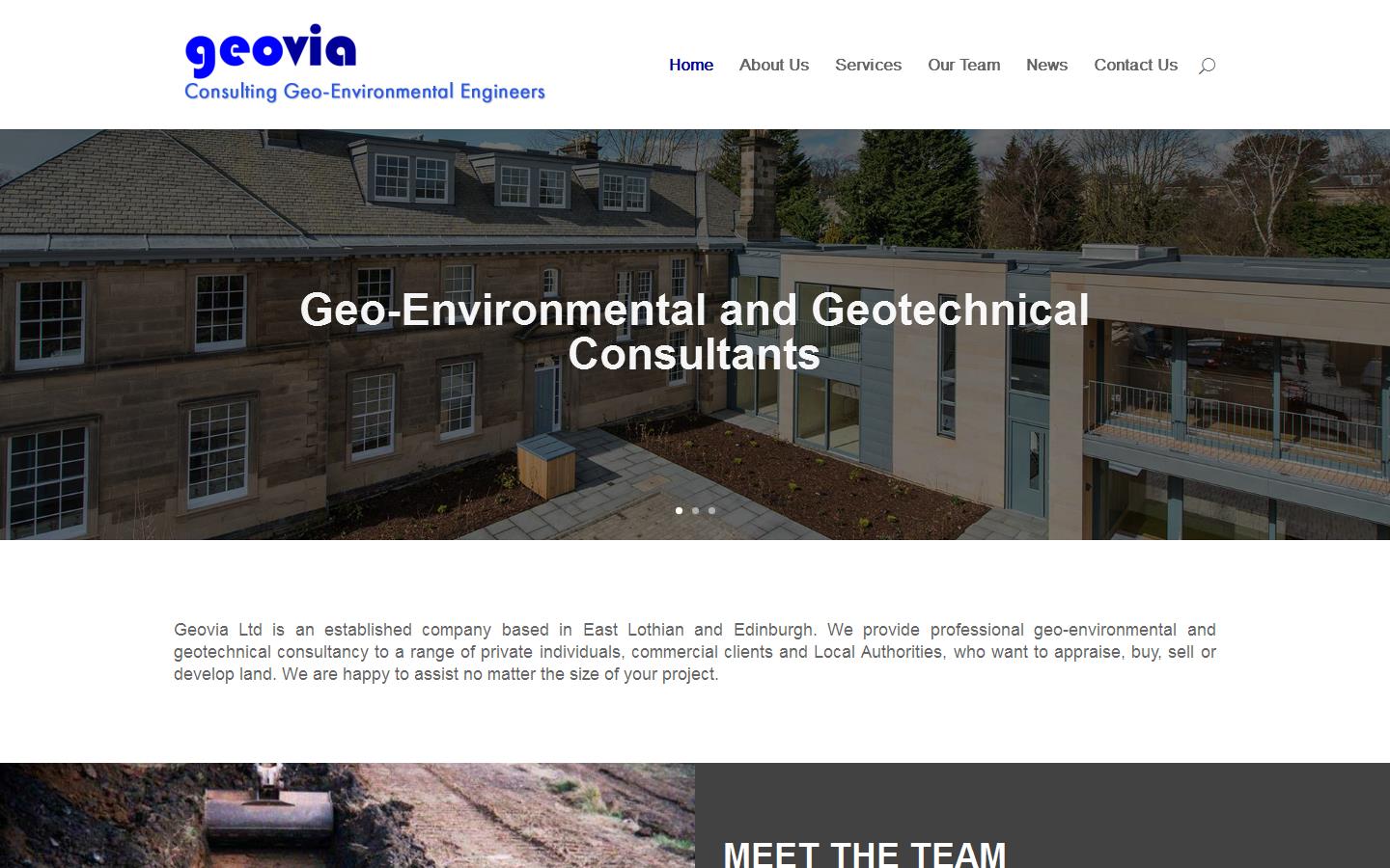 Geovia Website