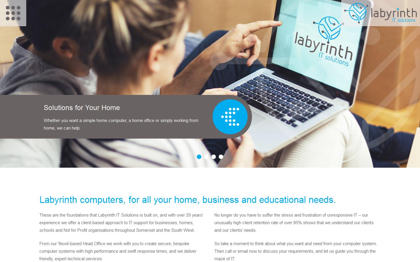 Labyrinth Computers Ltd Website