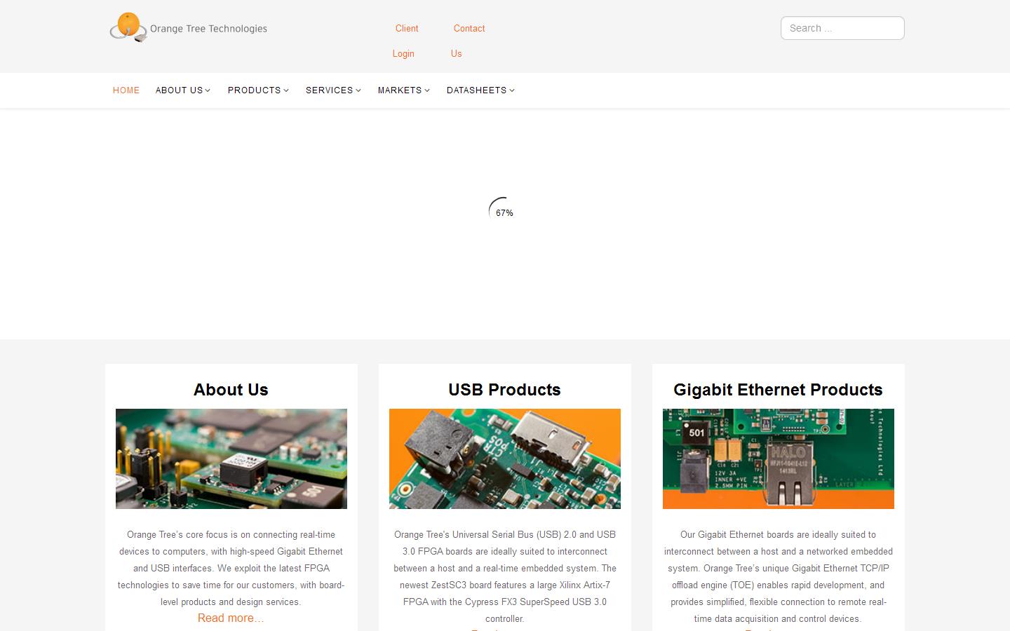 Orange Tree Technologies Website