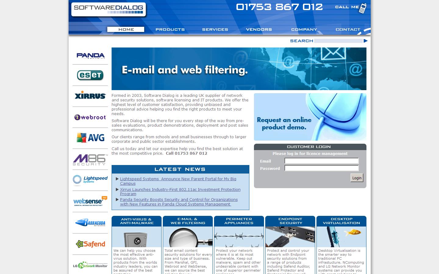 Software Dialog Direct Ltd Website