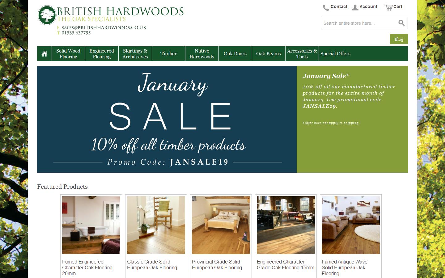 British Hardwoods Website