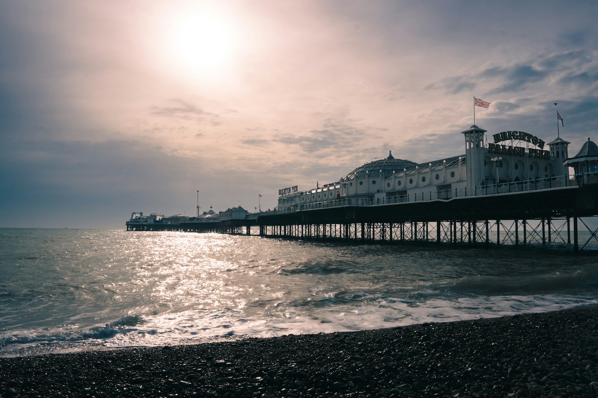 Sunset at Brighton Pier