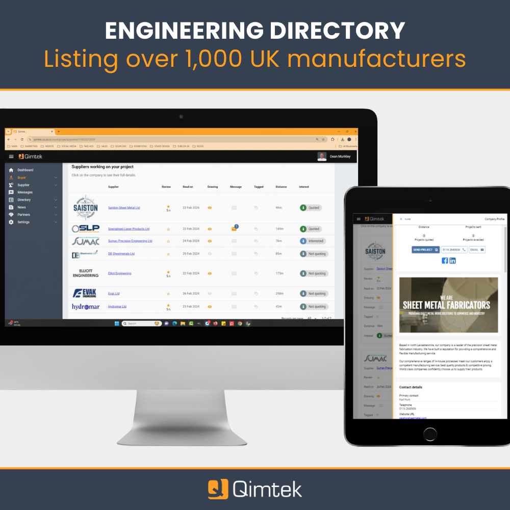 Qimtek UK Manufacturing & Engineering Diectory