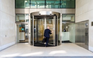 record K41 Four-Wing Revolving Door