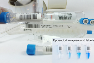 Clinical trial and sample ID labels