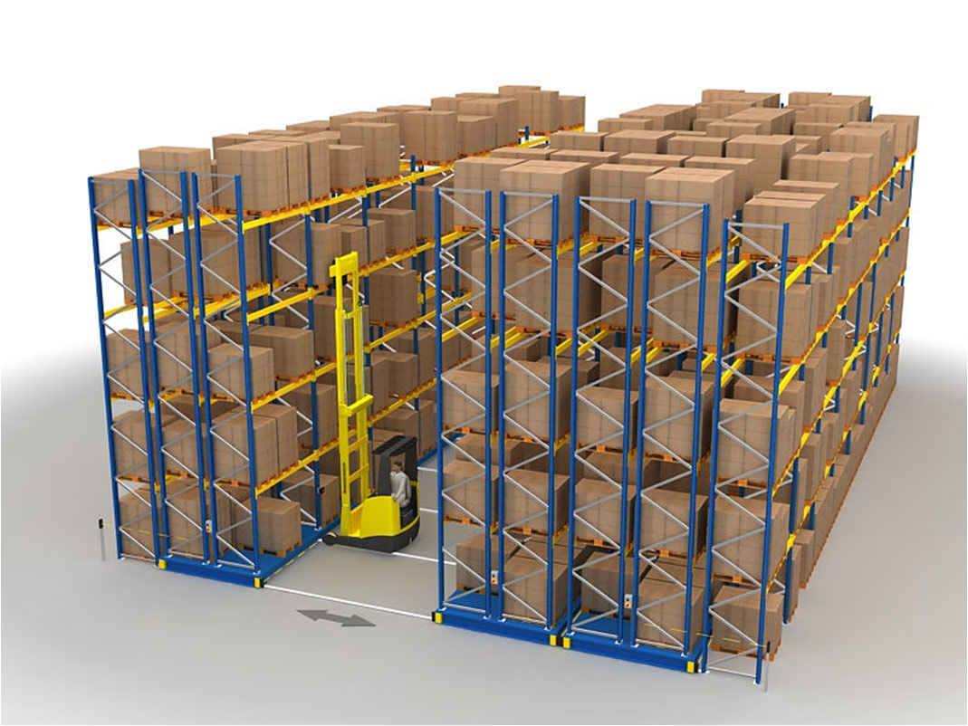 Mobile Pallet Racking