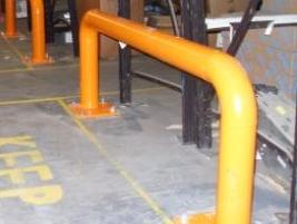 Tubular Double End of Rack Barrier