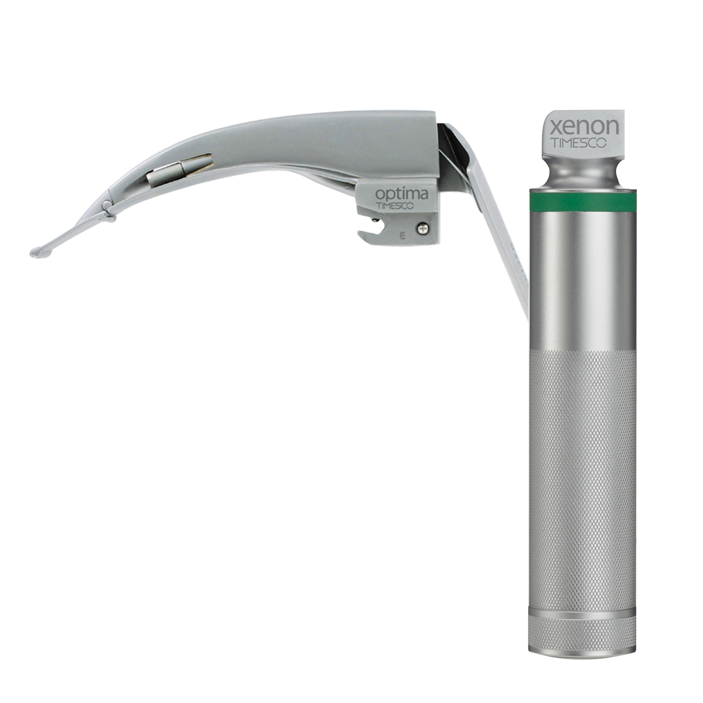 Optima Eclipse Tilting Tip Laryngoscope Blade Large Adult No. 3 With Timesco Xenon Handle 