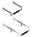 Slam Lock Handle for Cabinet Drawers